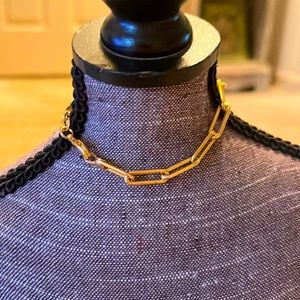 NEW Gold Paperclip Bracelet